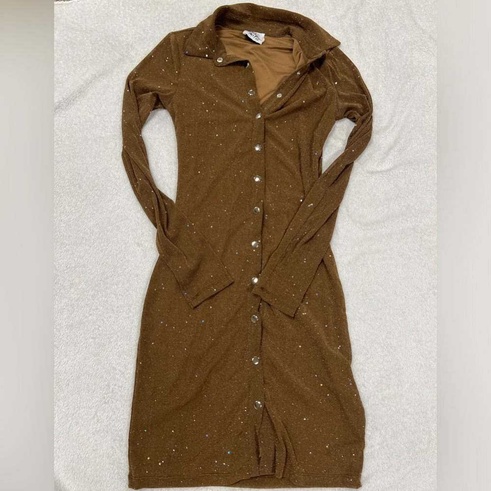 Princess Polly Brown Mini Dress